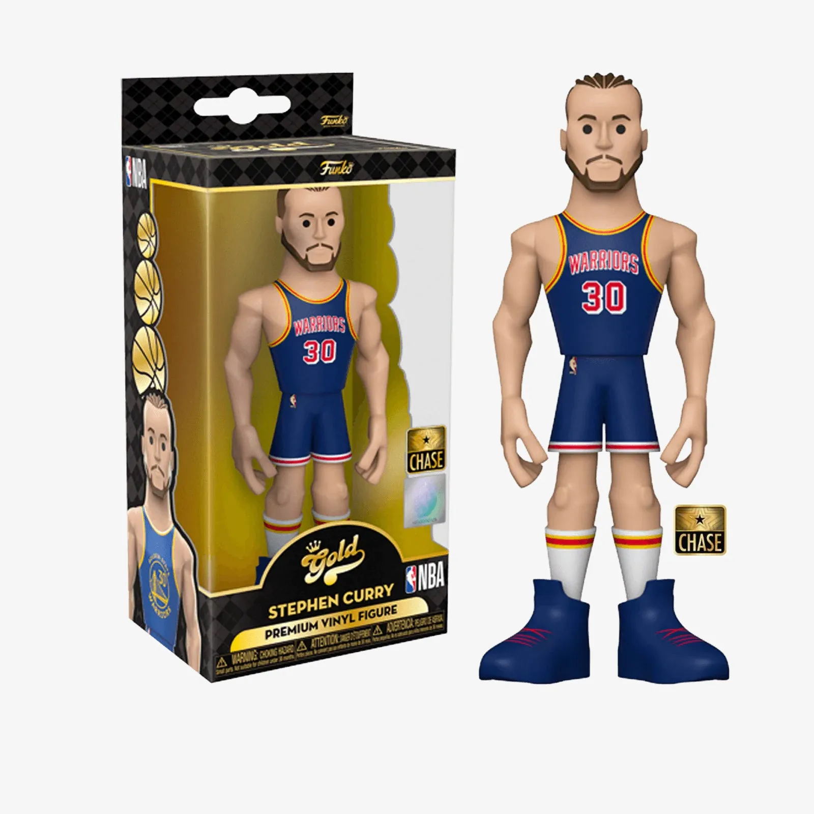 Stephen Curry Golden State Warriors NBA 12" Vinyl Gold