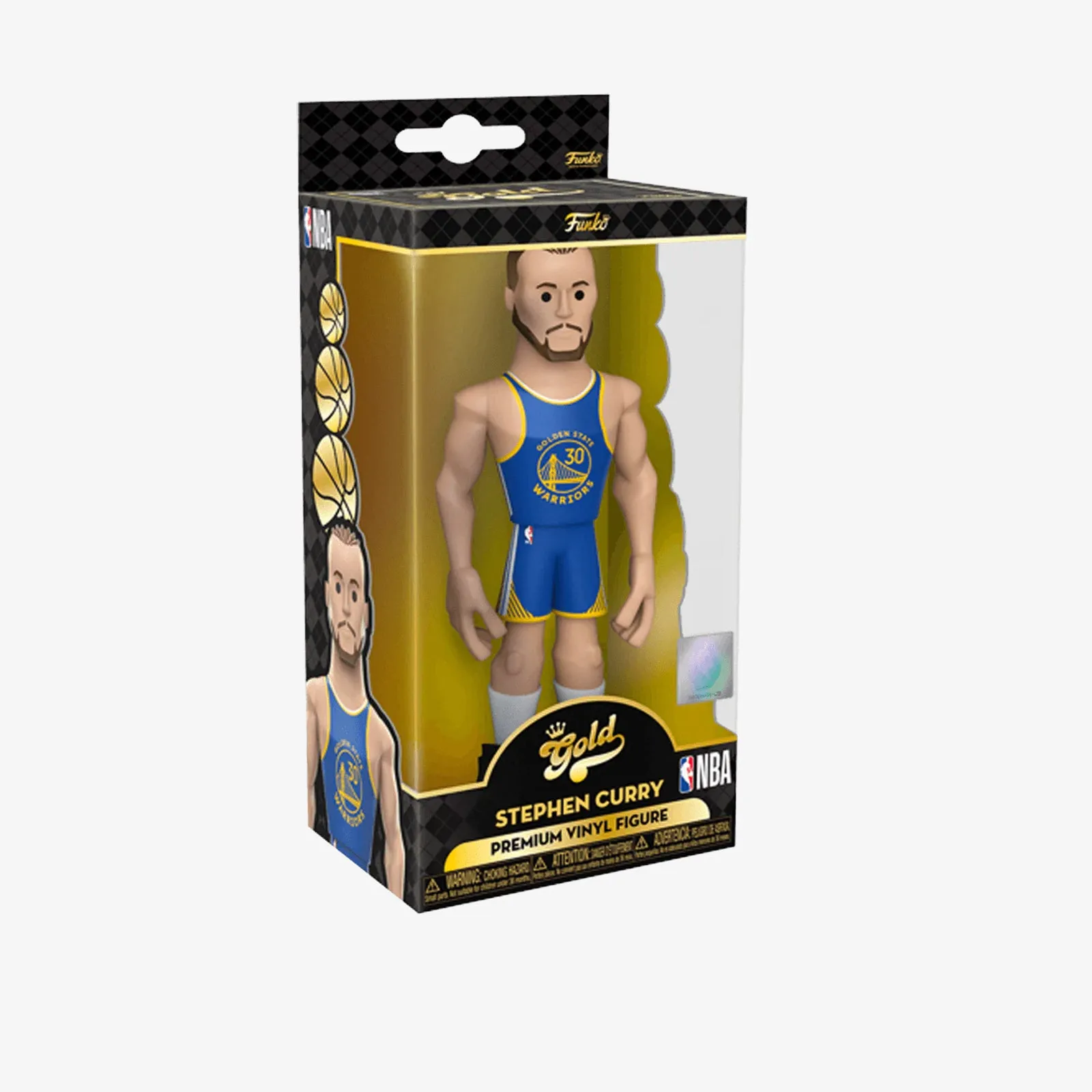 Stephen Curry Golden State Warriors NBA 12" Vinyl Gold
