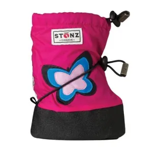 Stonz Booties Fuchsia Butterfly