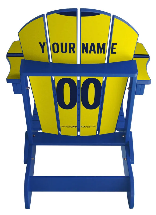 Sweden Complete Custom with personalized name World Soccer Chair Mini