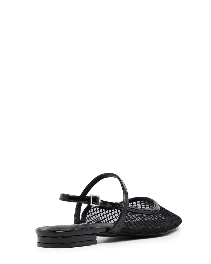 Therapy Shoes Lourdes Mesh Sling Back Flats