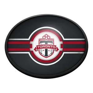 Toronto FC: Oval Slimline Lighted Wall Sign