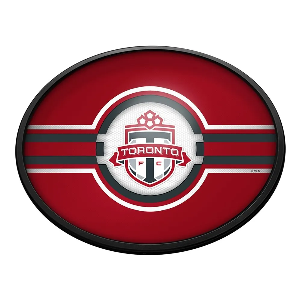 Toronto FC: Oval Slimline Lighted Wall Sign