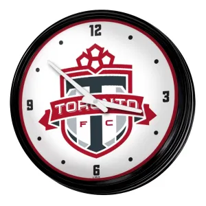 Toronto FC: Retro Lighted Wall Clock