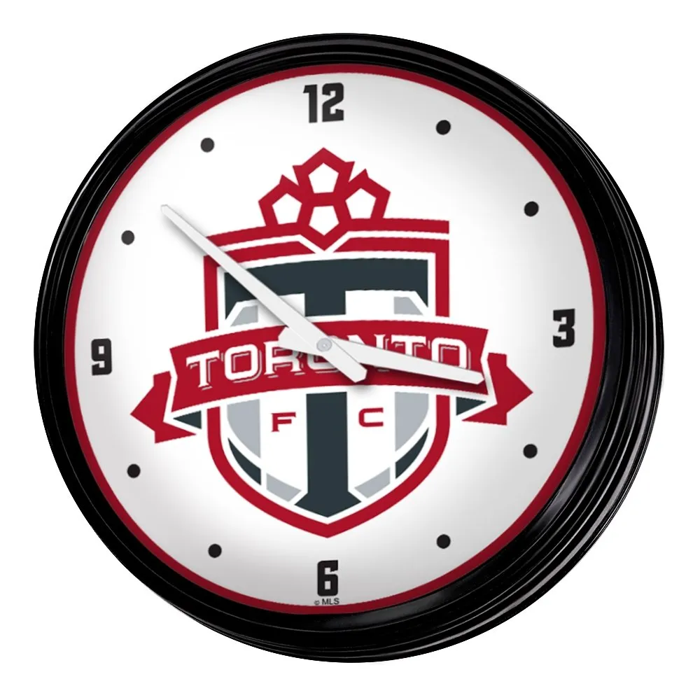 Toronto FC: Retro Lighted Wall Clock