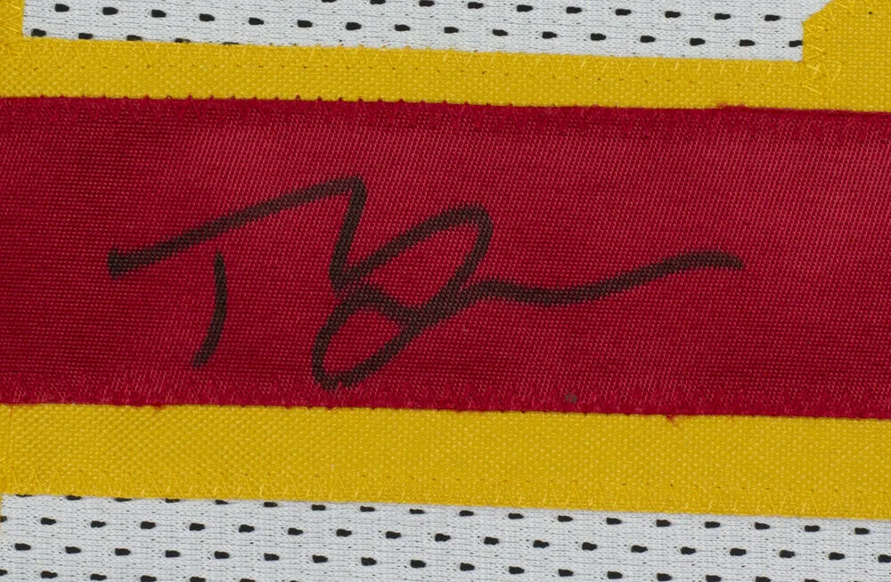 Trae Young Atlanta Signed Custom White Basketball Jersey JSA