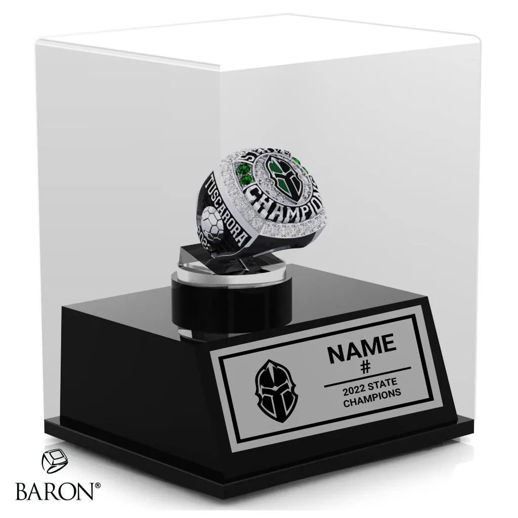 Tuscarora High School Soccer 2022 Championship Display Case