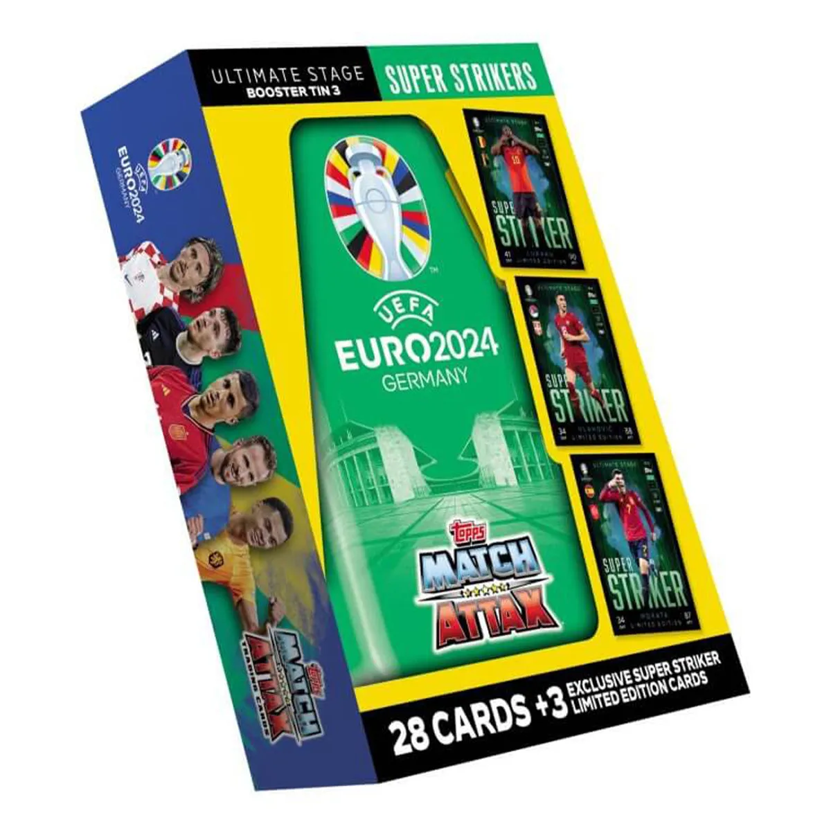 UEFA Match Attax EURO 2024 Edition Mini Tins (Set of 3)