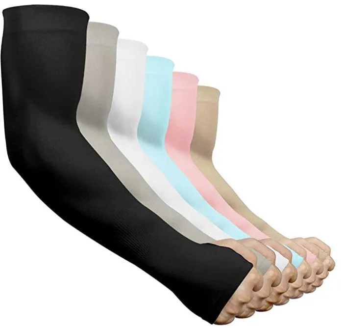 UV Protection Arm Sleeves - Compression SPF Sun Sleeves