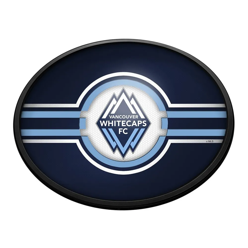 Vancouver Whitecaps FC: Oval Slimline Lighted Wall Sign