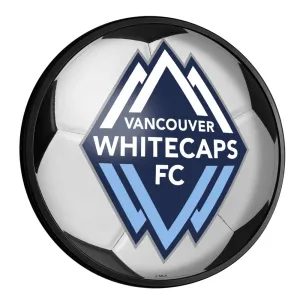 Vancouver Whitecaps FC: Soccer - Round Slimline Lighted Wall Sign