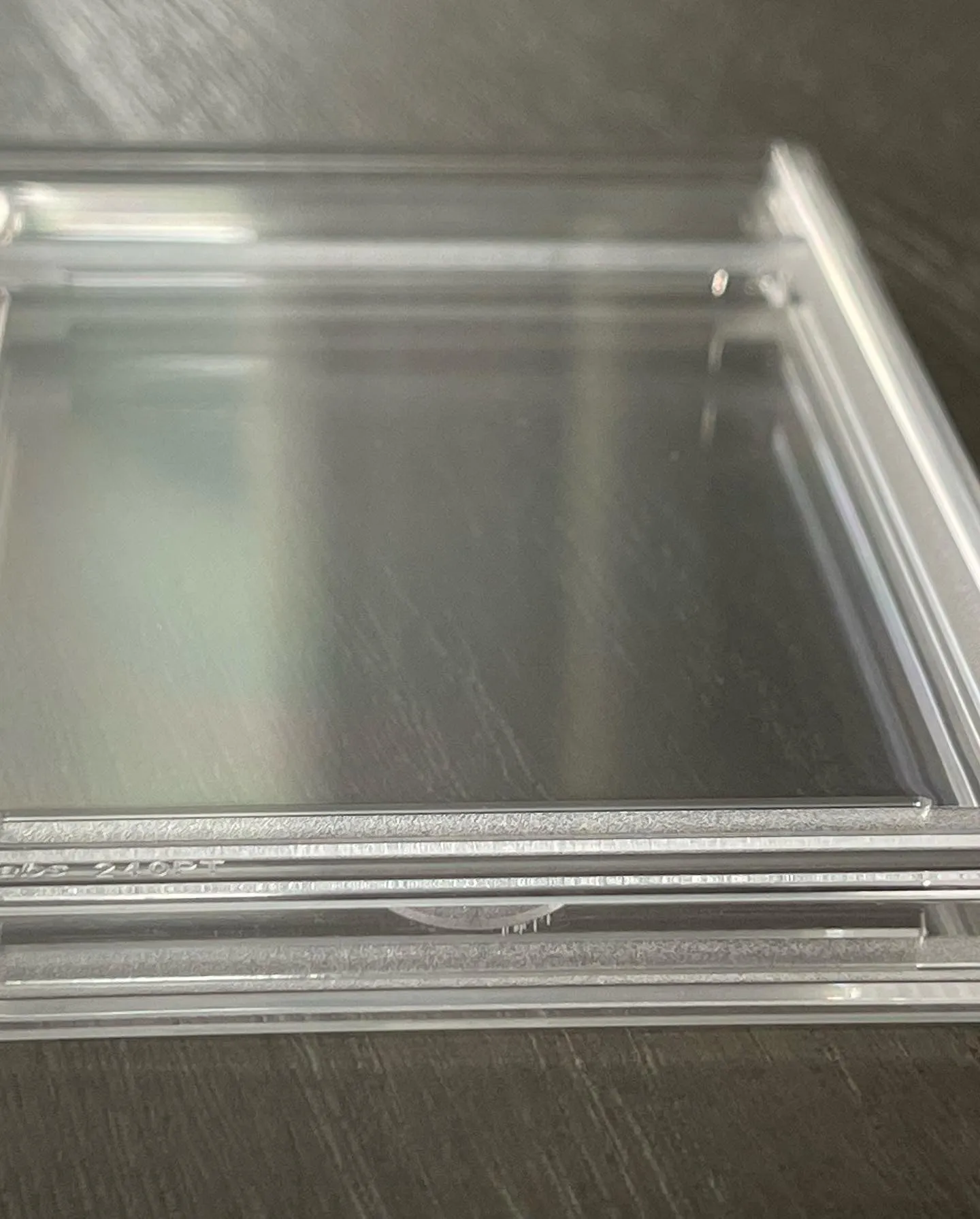 Vanity Slabs 240pt thickness Empty Slab for Wax Packs up to 5 cards thick for Baseball Football Hockey Basketball Cards