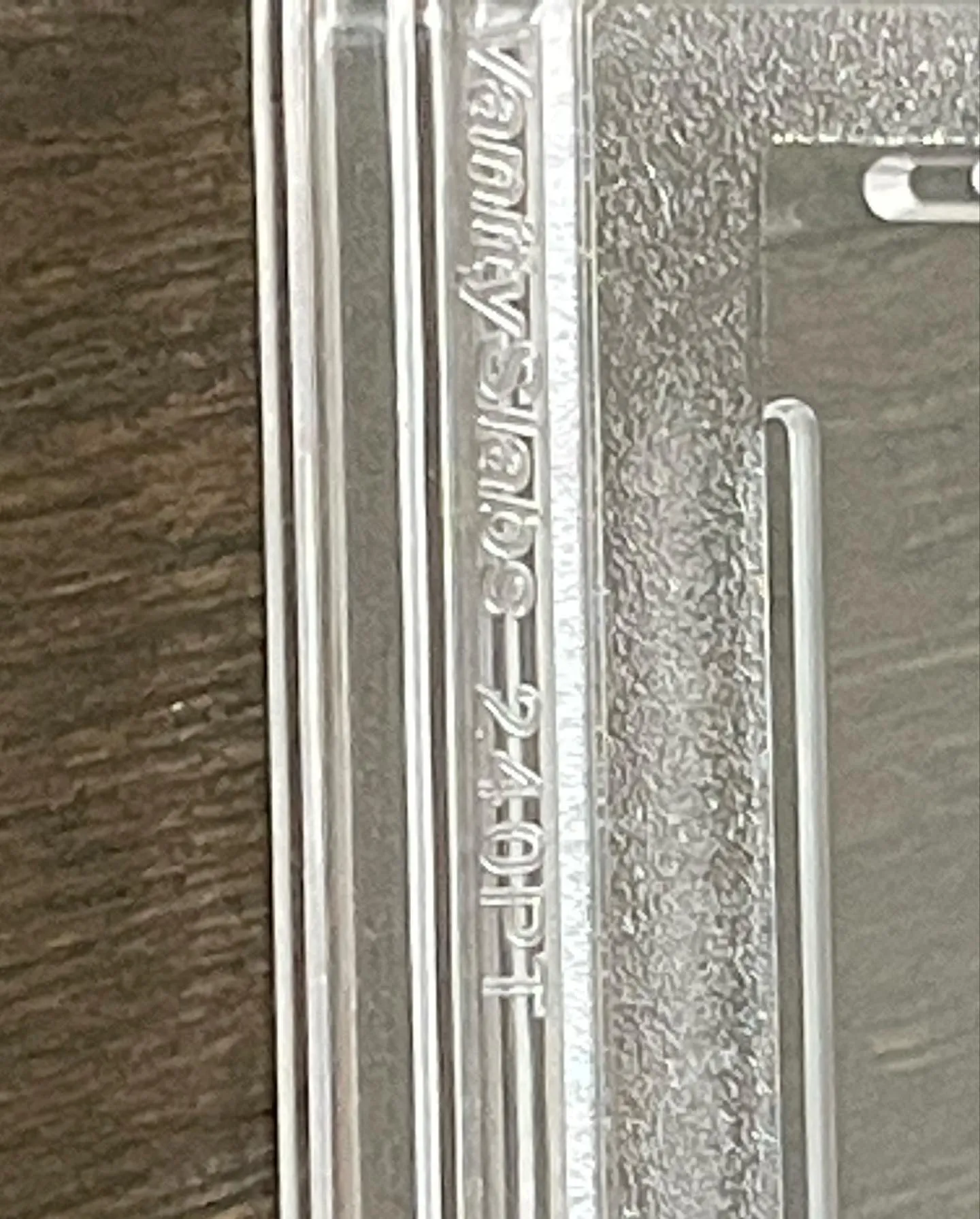 Vanity Slabs 240pt thickness Empty Slab for Wax Packs up to 5 cards thick for Baseball Football Hockey Basketball Cards