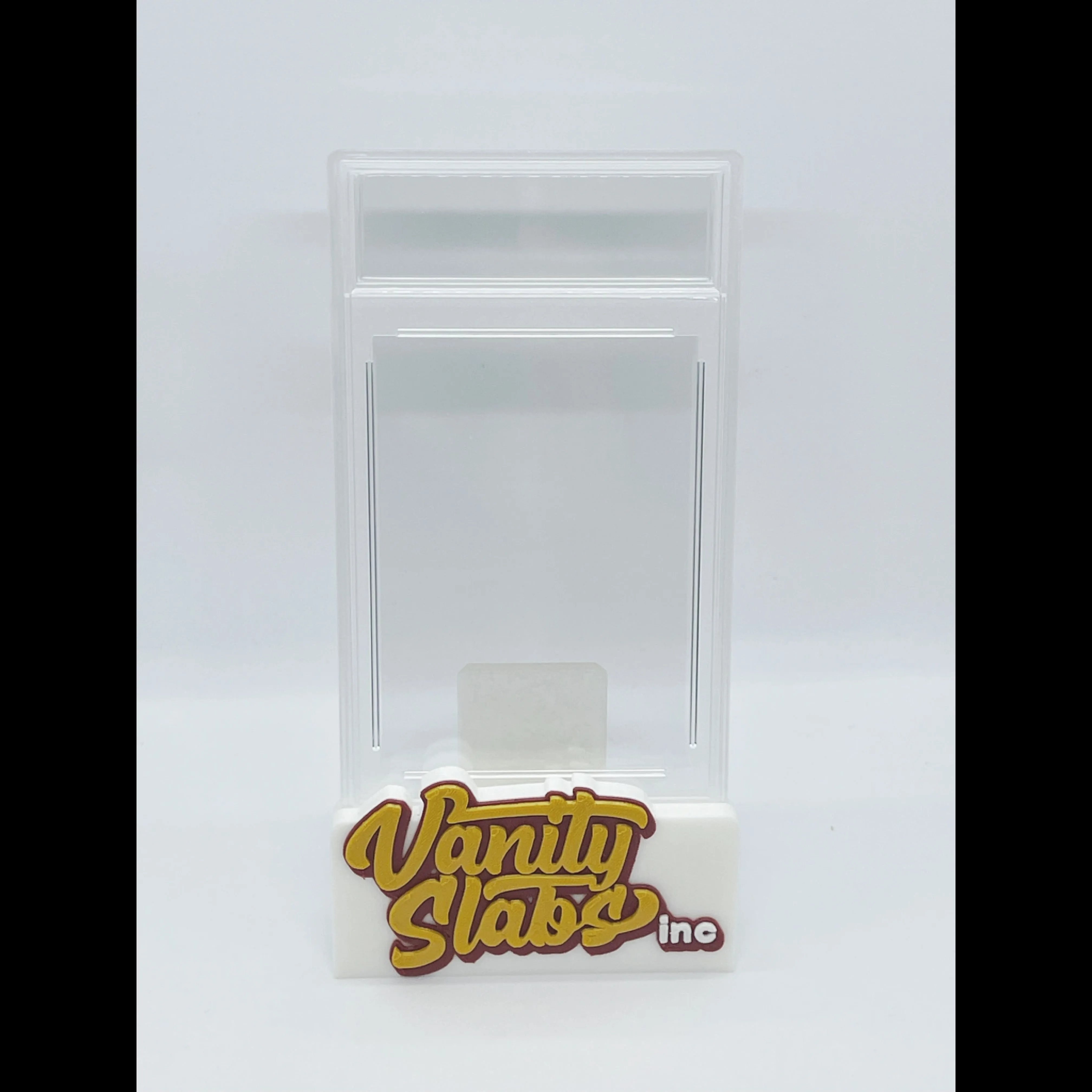 Vanity Slabs Holder 100pt Thickness for Standard Size Trading Cards for Baseball Football Hockey Basketball Cards