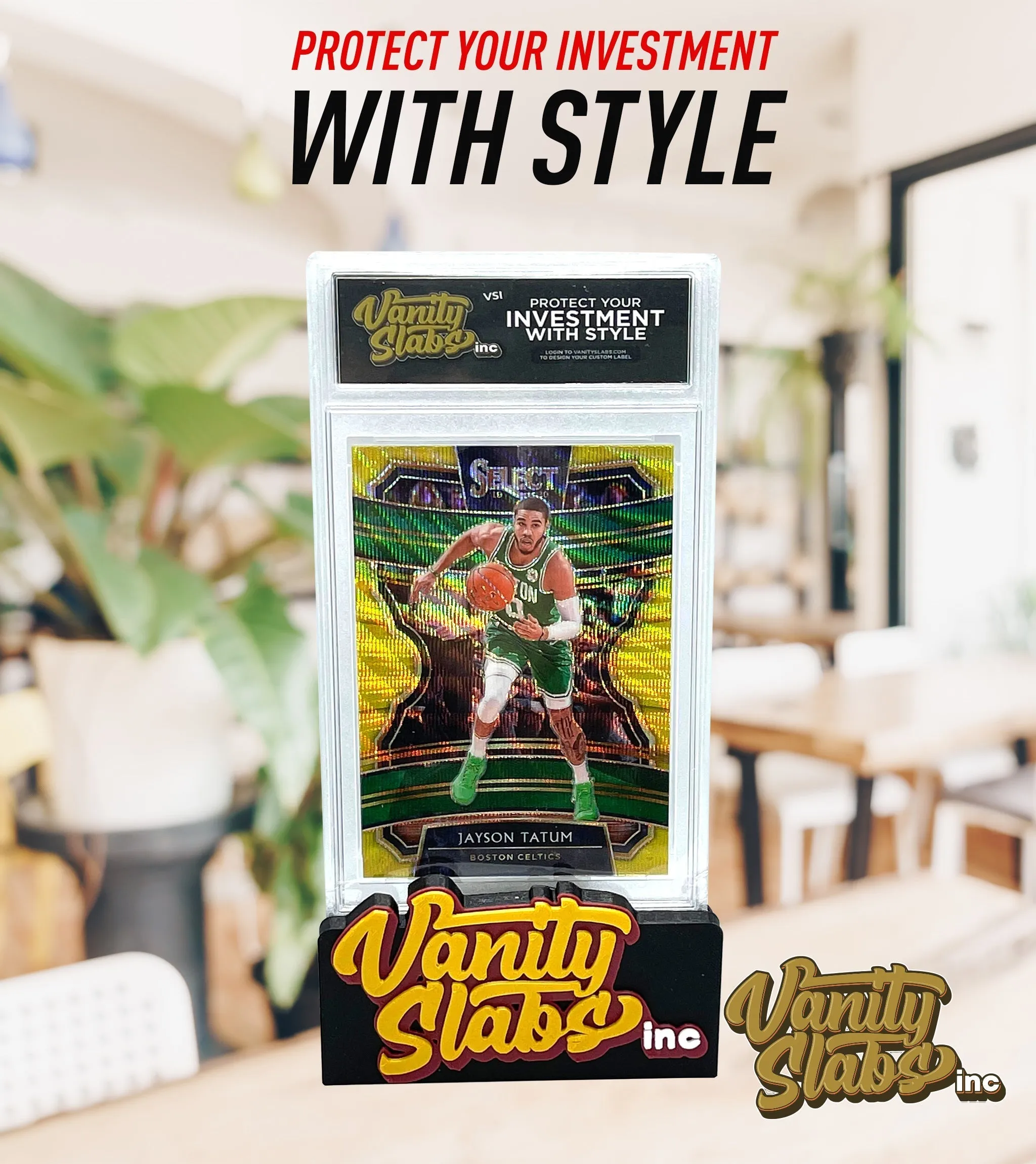 Vanity Slabs Holder 100pt Thickness for Standard Size Trading Cards for Baseball Football Hockey Basketball Cards