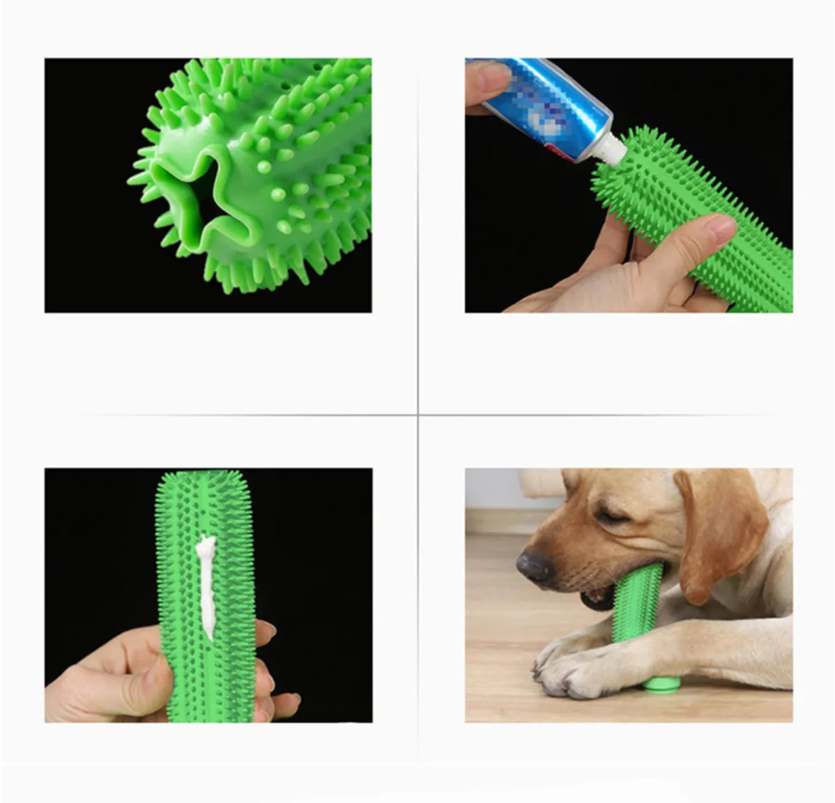Vertical Toothbrush | Chew Toy for Dental Care & Fun