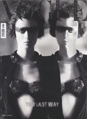 VOGUE Magazine Italia October 2005 KAREN ELSON Gemma Ward DOUTZEN KROES Maria Sharapova