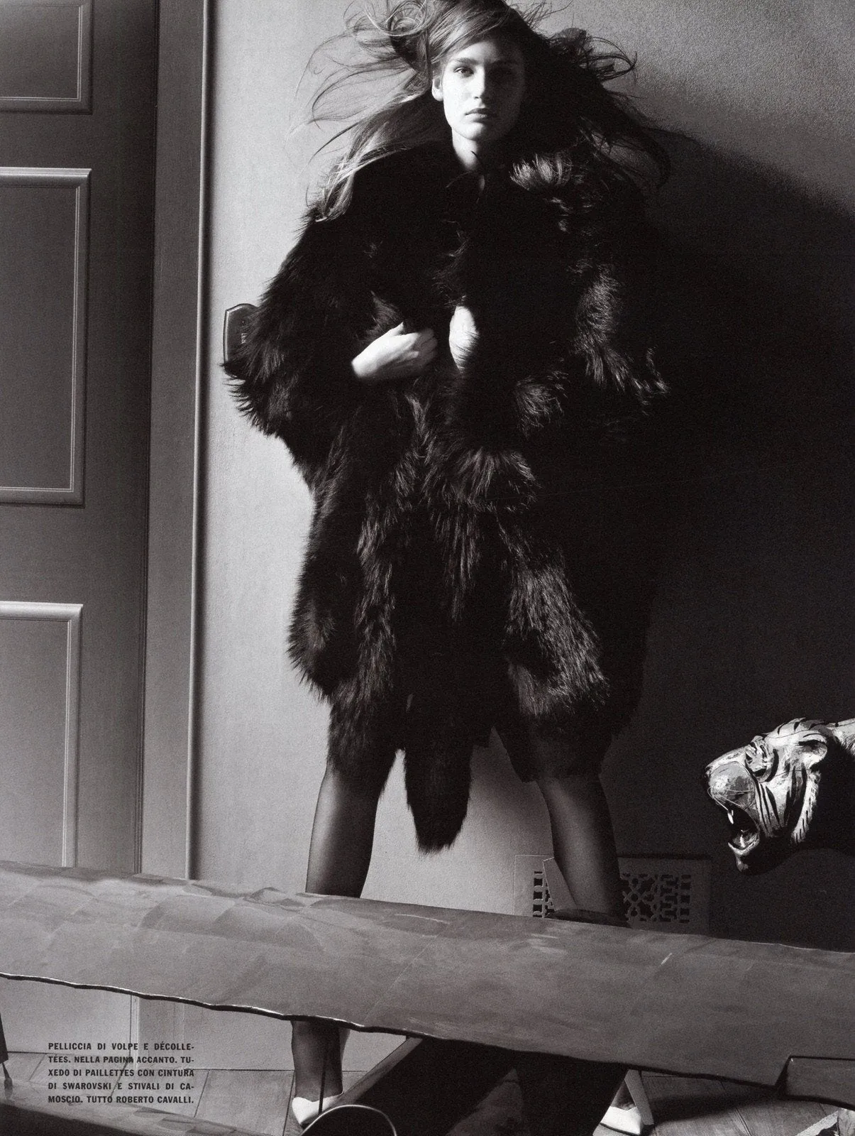 VOGUE Magazine Italia October 2005 KAREN ELSON Gemma Ward DOUTZEN KROES Maria Sharapova