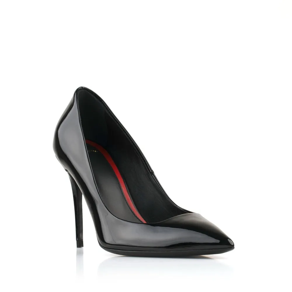 Voltige 100 Mm Black Matt Leather