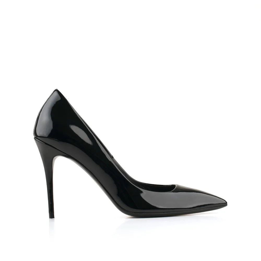 Voltige 100 Mm Black Matt Leather
