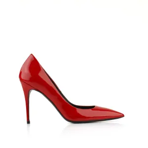 Voltige 100 Mm Red Patent Leather