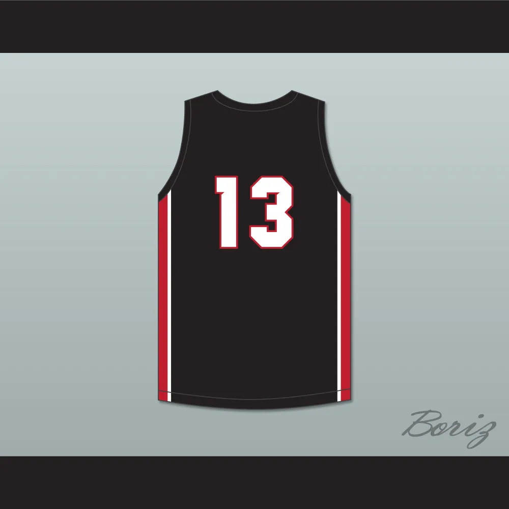Walker Kessler 13 Woodward Academy War Eagles Black Basketball Jersey 1