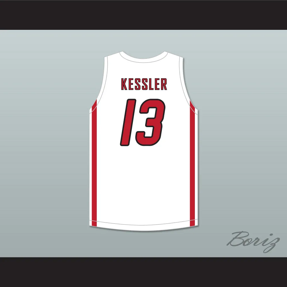 Walker Kessler 13 Woodward Academy War Eagles White Basketball Jersey 2