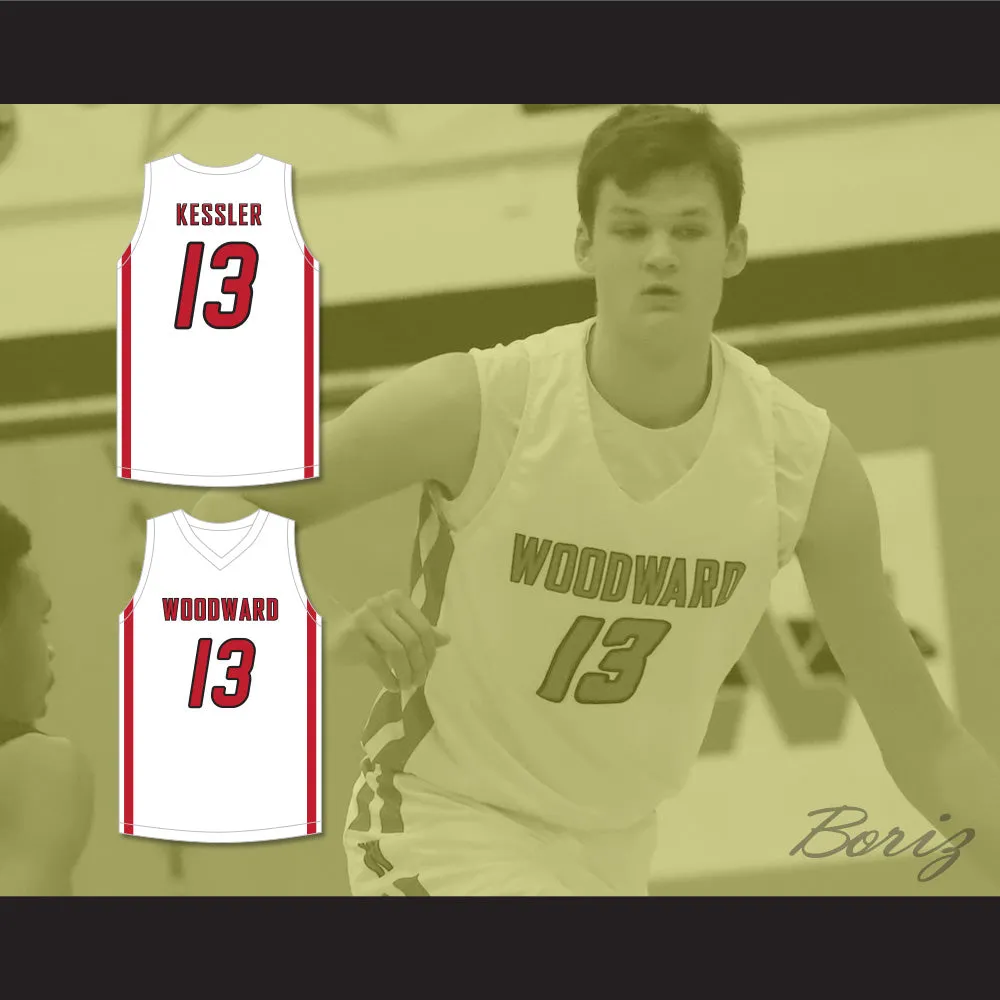 Walker Kessler 13 Woodward Academy War Eagles White Basketball Jersey 2