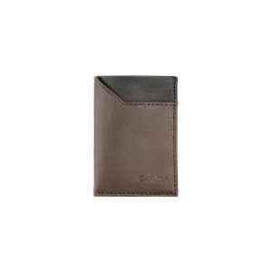 Wallet Vegan Card Holder Brown / Black