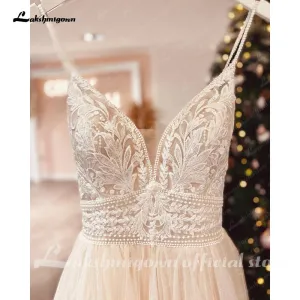 Wedding Dress For Women Vestido Civil Bridal Church Wedding Gowns