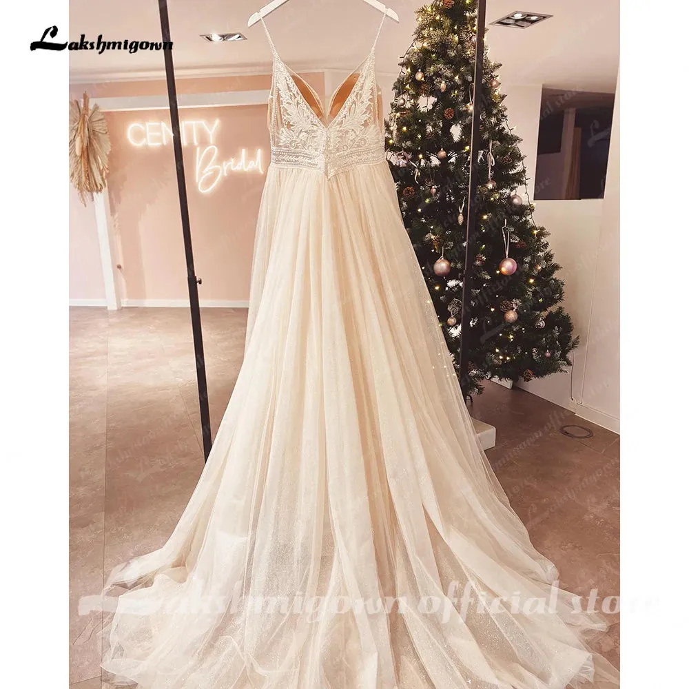Wedding Dress For Women Vestido Civil Bridal Church Wedding Gowns
