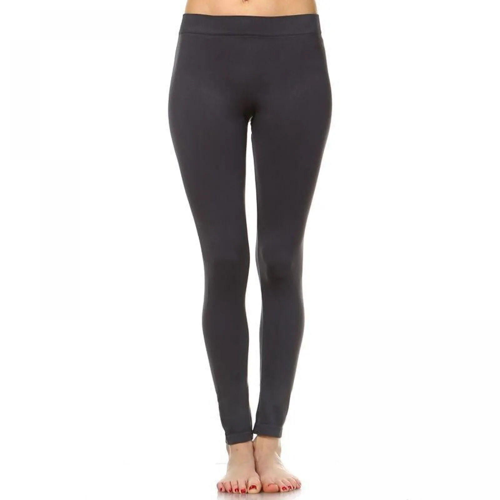 White Mark Womens Unlined Stretch Solid Leggings 208-06