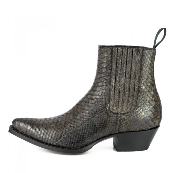 Women's Boots or Ankle Boots Handmade Brown Urban and Exotic 2496