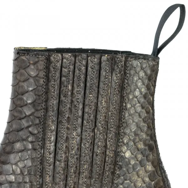 Women's Boots or Ankle Boots Handmade Brown Urban and Exotic 2496
