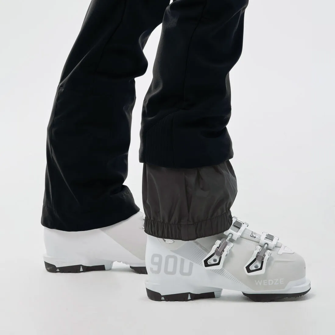 Women’s Warm and Fitted Ski Trousers 500 - Black