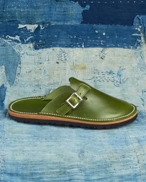 Zerrows Slit Sandal Green